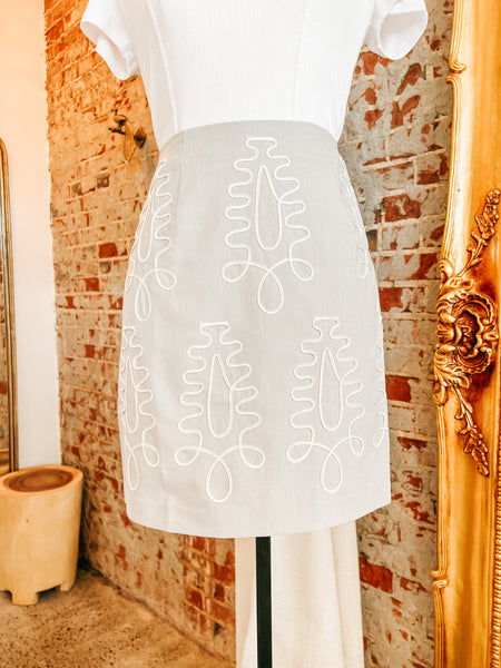 Maebry Stitched Skirt