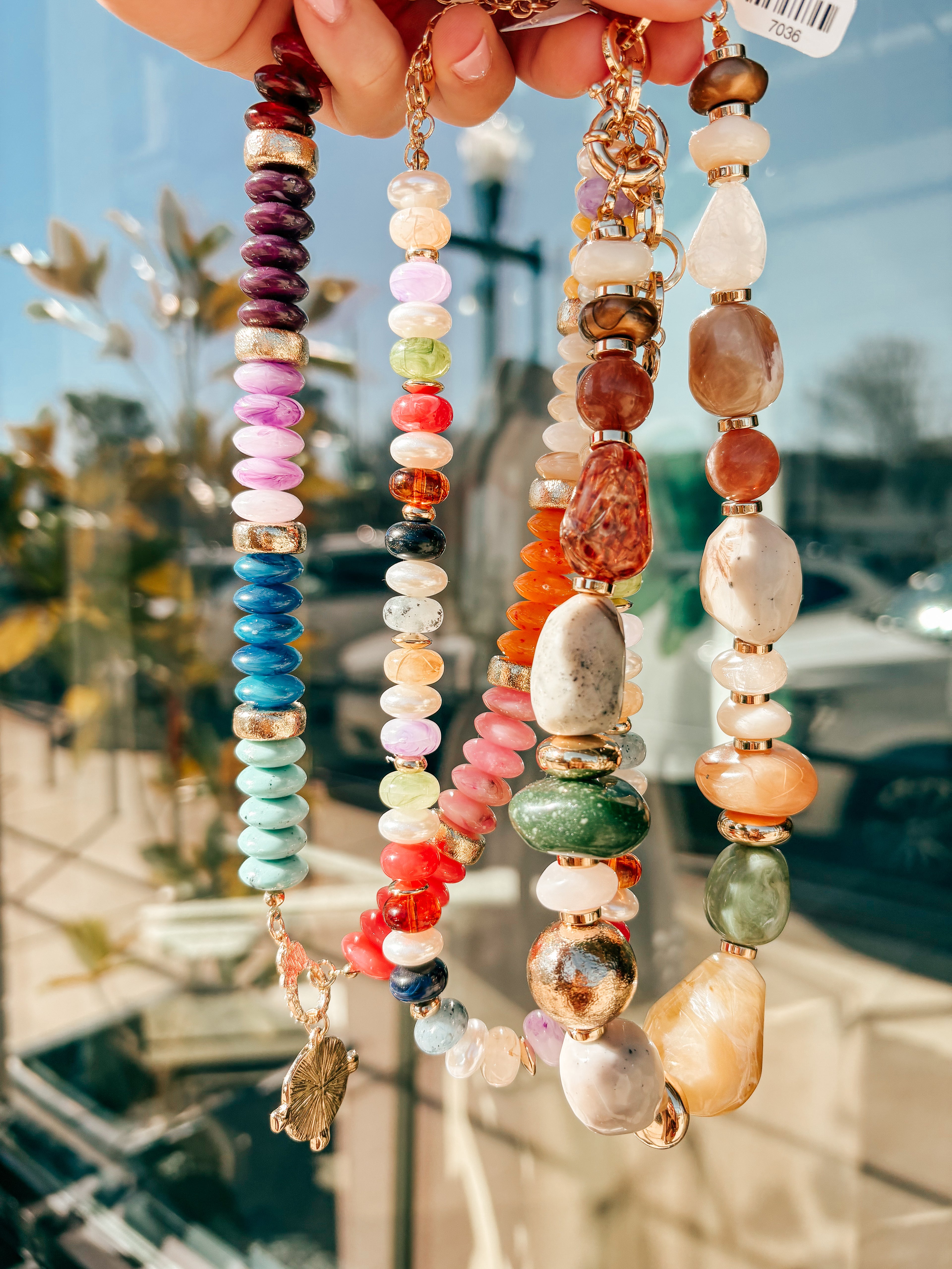Many Colors Beaded Necklace