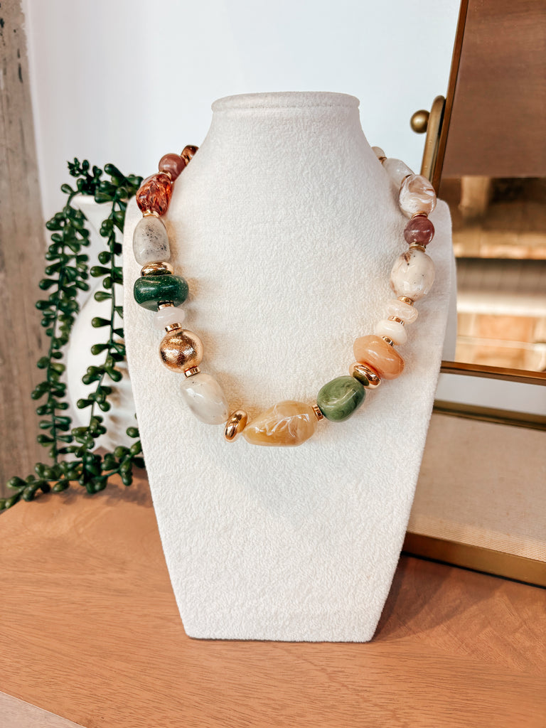 Natural Stone Necklace
