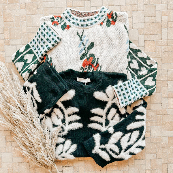 Winter Vineyard Sweater