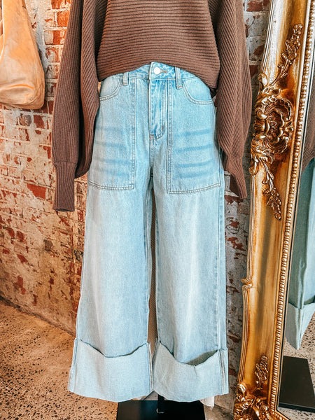 The Anne Wide Leg Jeans