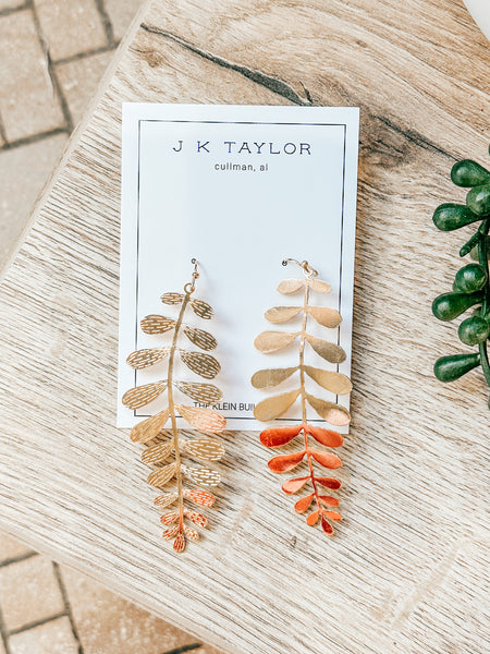 Golden Sea Earrings