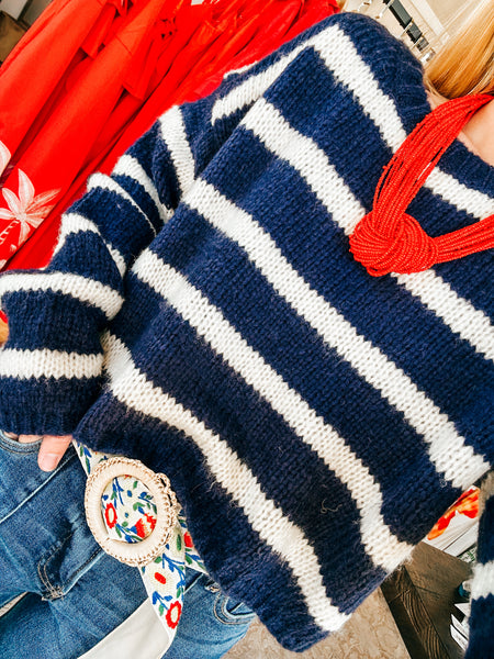 Sailing Away Sweater