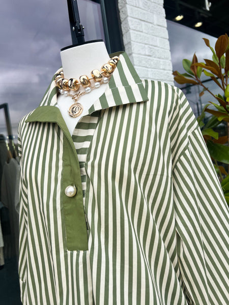 Charli Striped Blouse