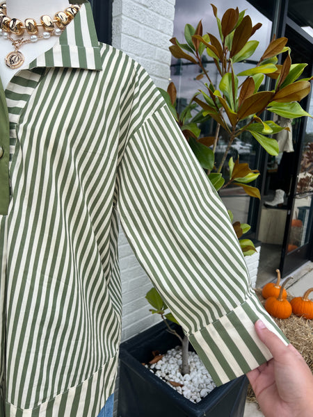 Charli Striped Blouse