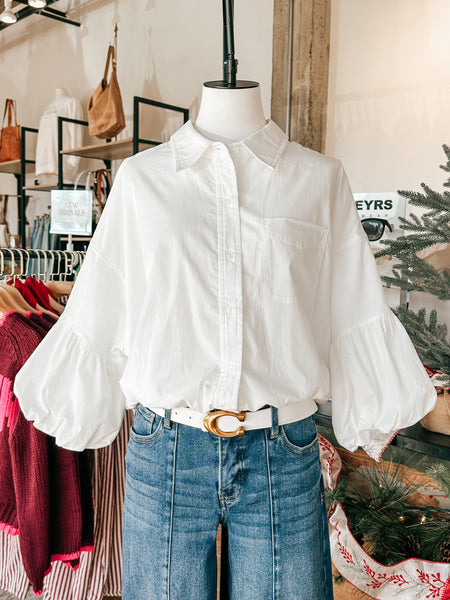 Kaleigh Puff Sleeve Blouse