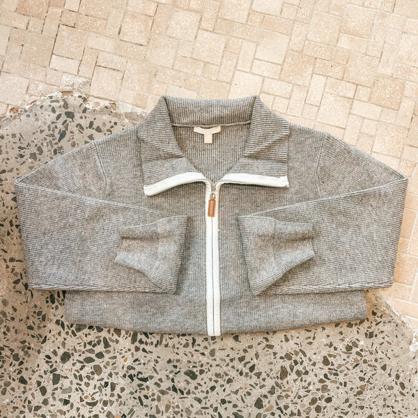 Casper Zip Up Sweater
