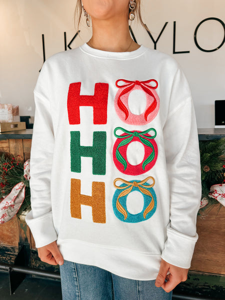 Ho Ho Happy Sweatshirt