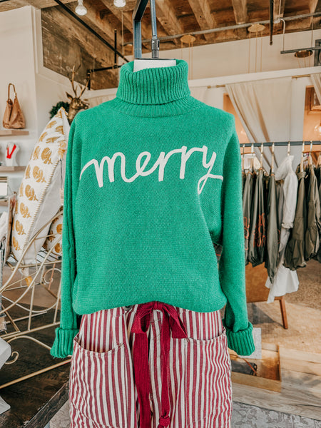 Merry Pipping Sweater