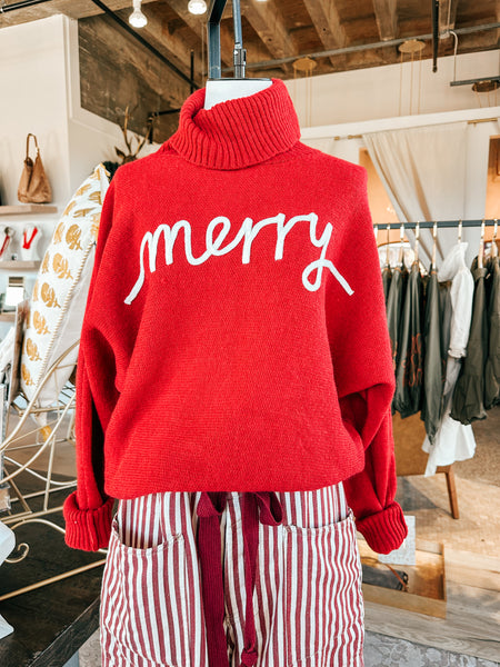 Merry Pipping Sweater