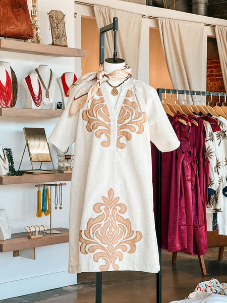 Romantic Stitch Dress