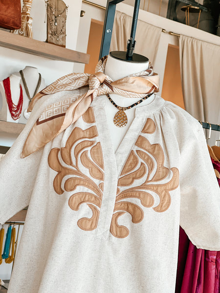 Romantic Stitch Dress