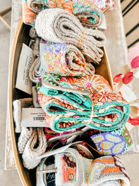 Flower Farm Belts