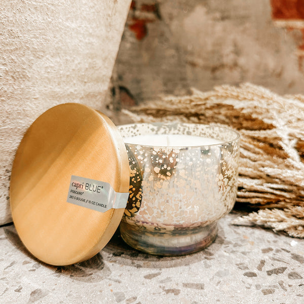 Blue Jean Mercury Iridescent Candles