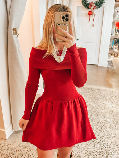 Wrapped In Red Dress