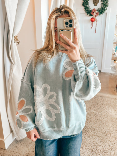 Picking Petals Sweater