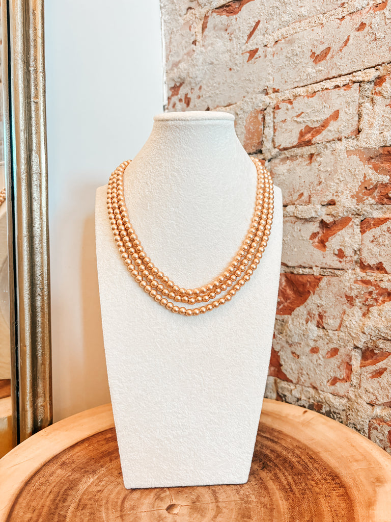 Triple Play Necklace