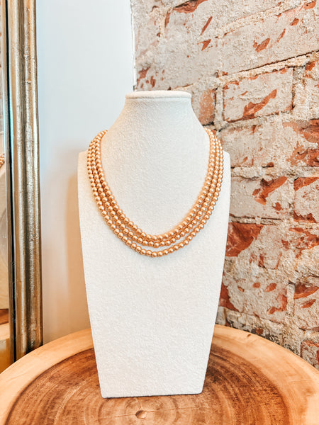 Triple Play Necklace