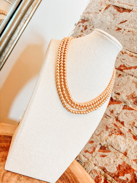 Triple Play Necklace