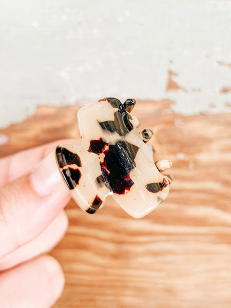 Mini Spotted Claw Clips