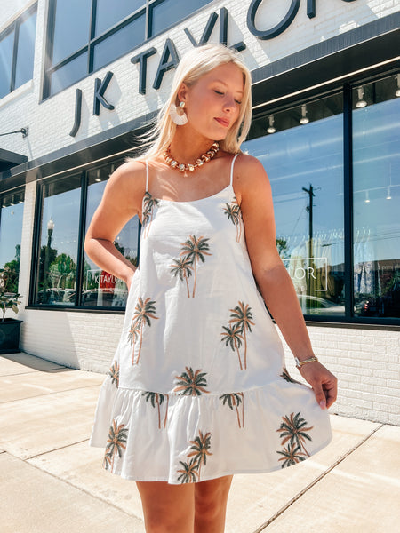 Palm Resort Dress