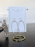 Shimmering Drop Earrings