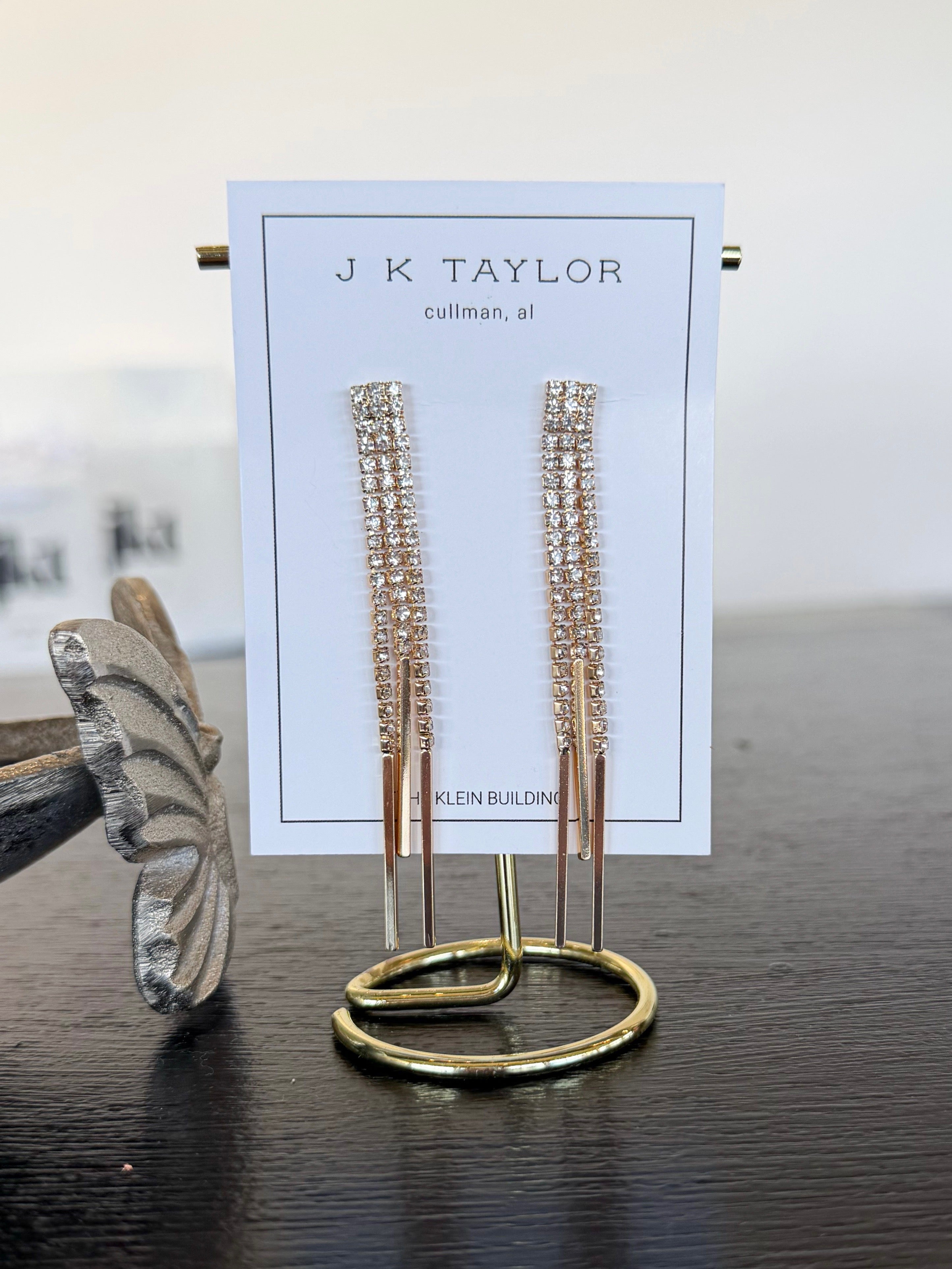 Crystal Cascades Earrings