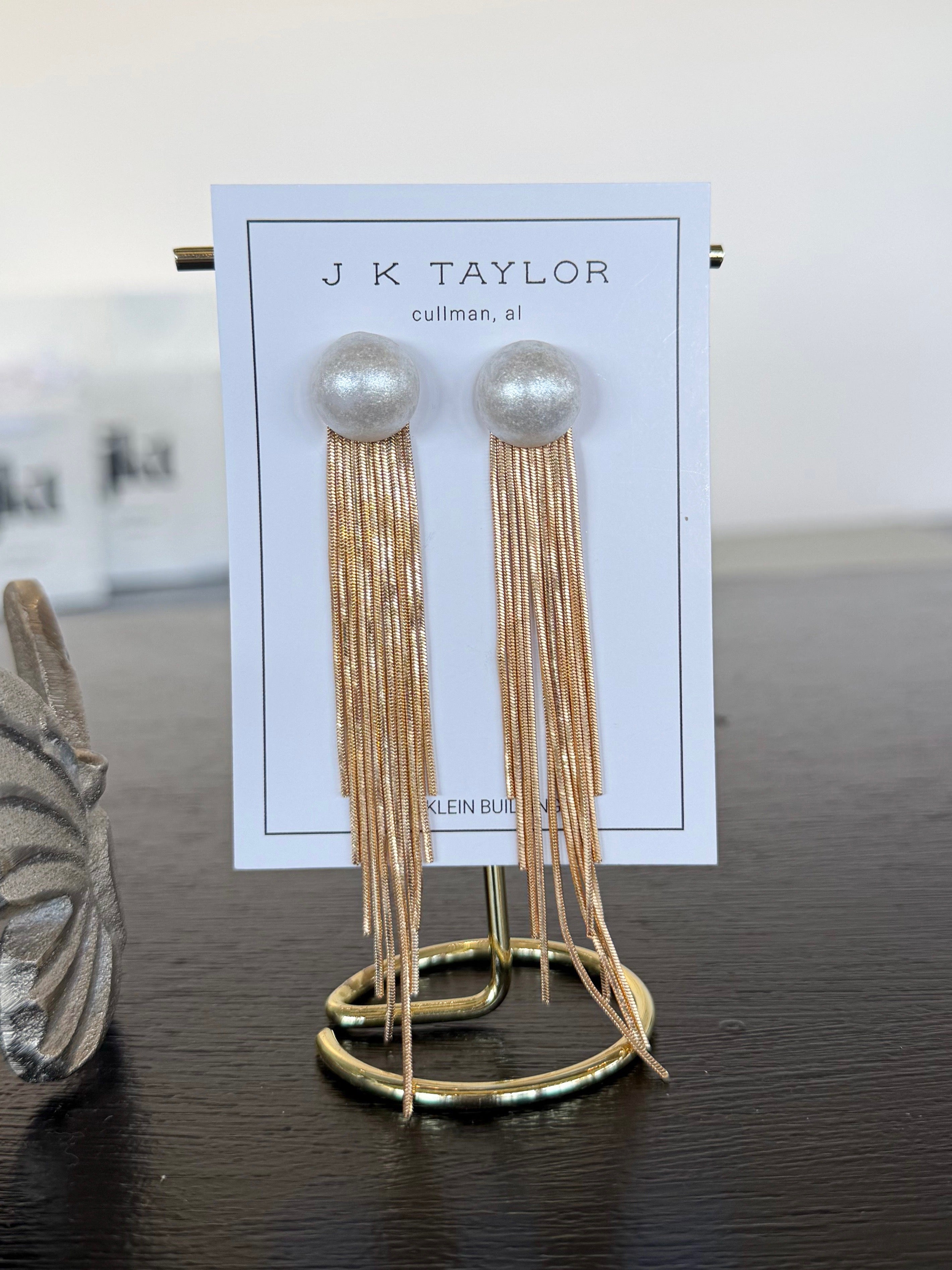 Draped Elegance Earrings