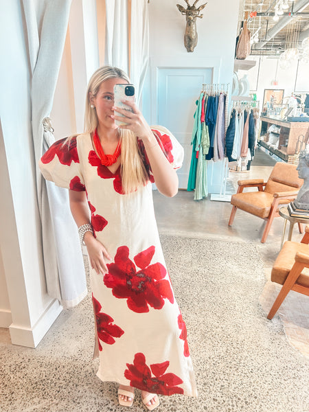 Floral Embrace Dress