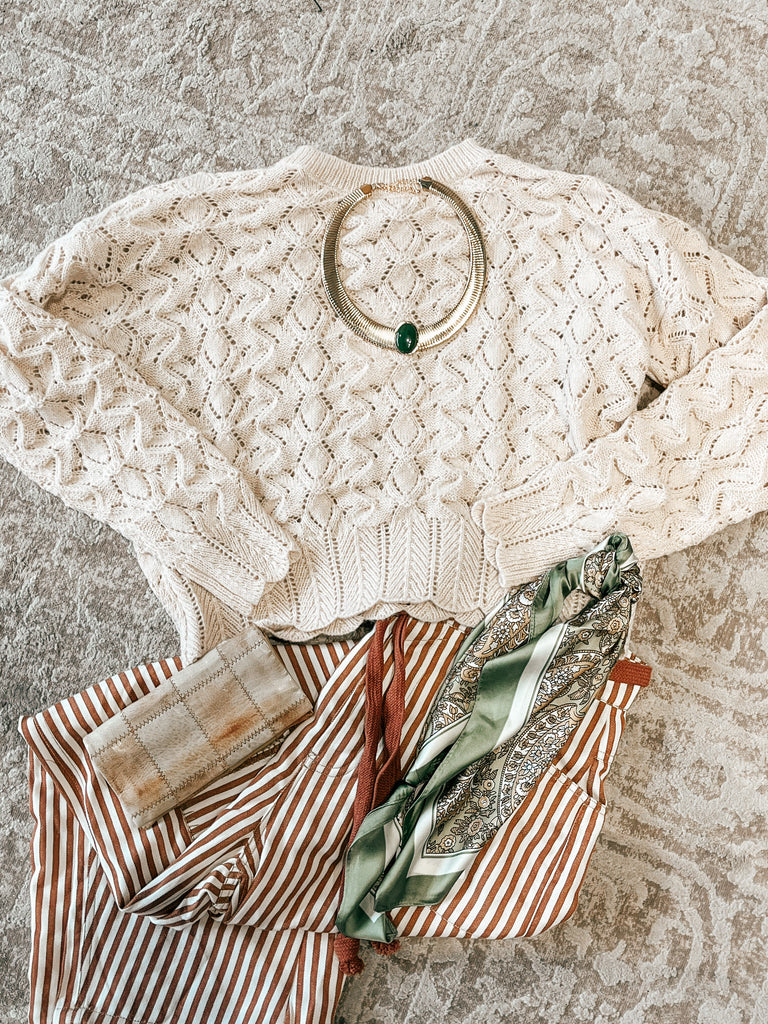 Snowy Morning Sweater