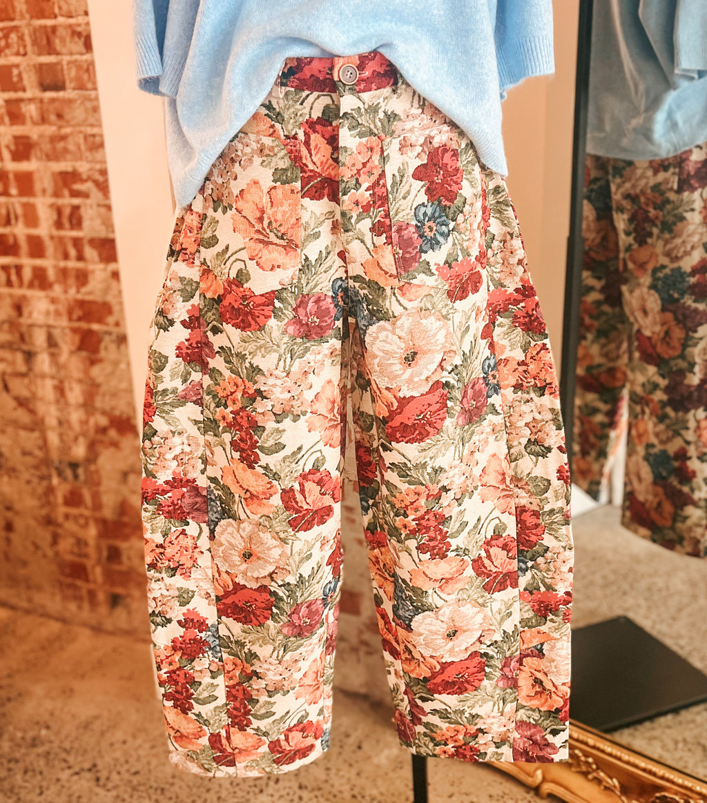 In The Garden Barrel Pants