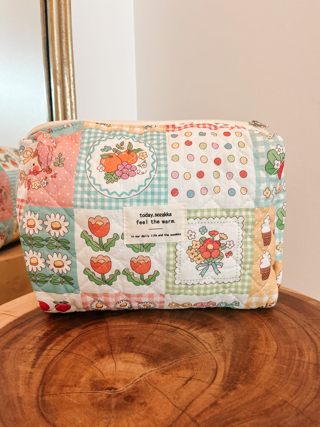 Frankie Quilted Pouch