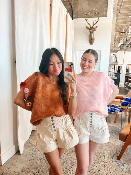 Flower Girl Sweater Top