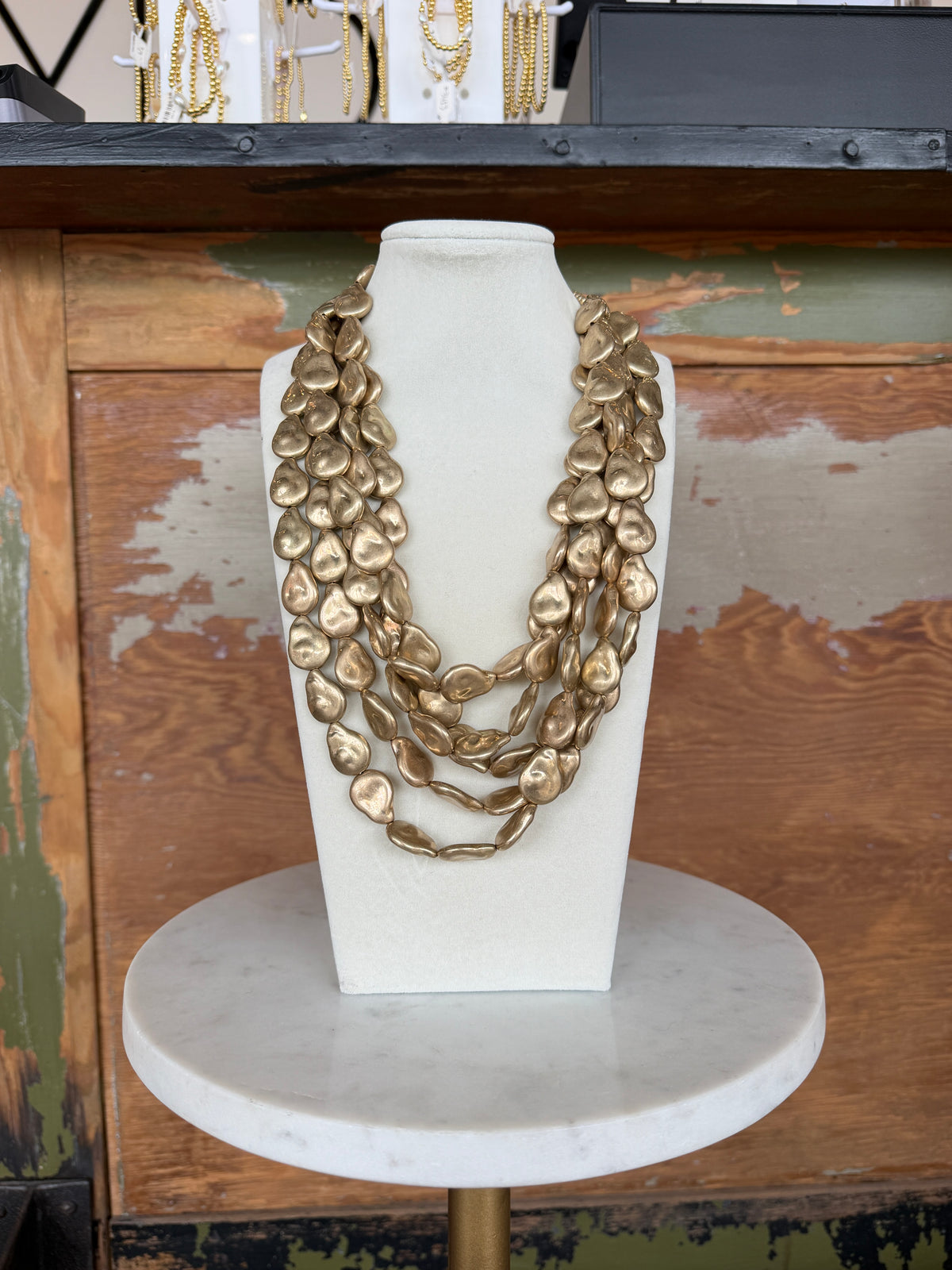 Golden Waltz Necklace