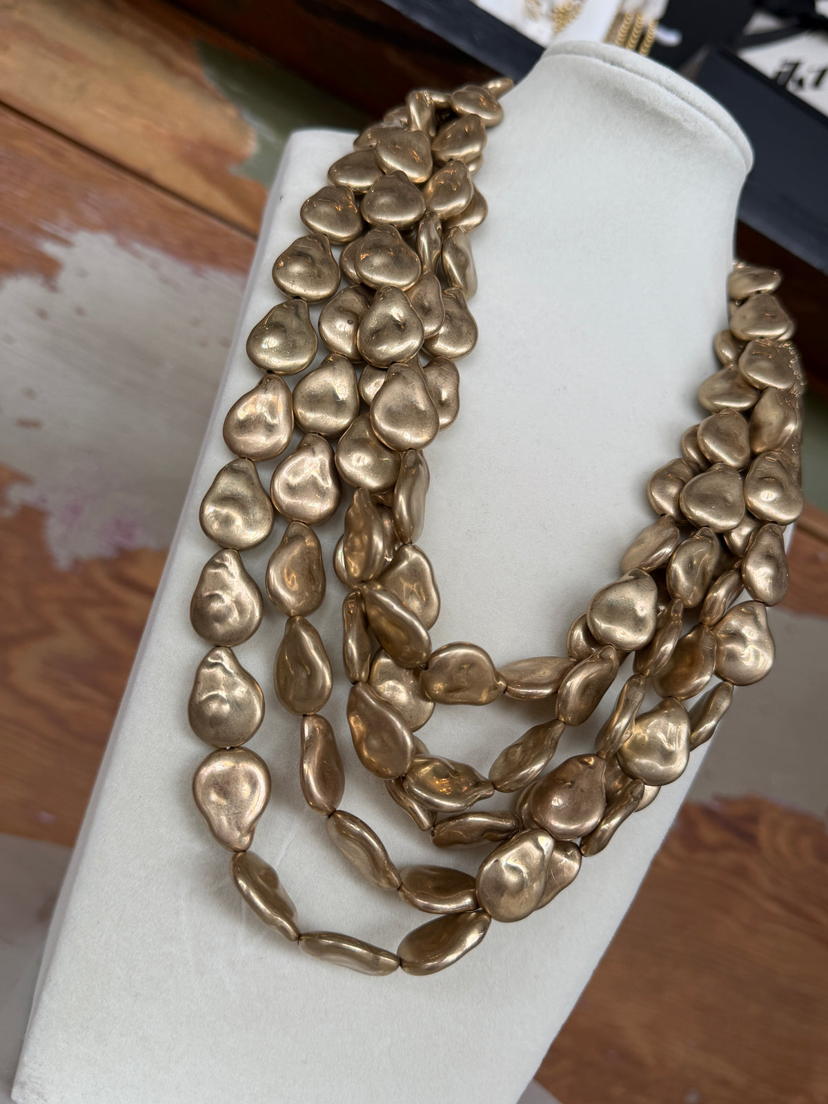 Golden Waltz Necklace