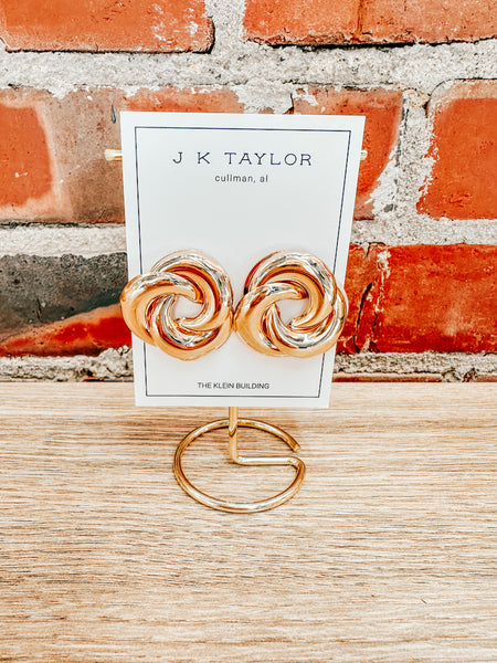 Triple Knot Earrings
