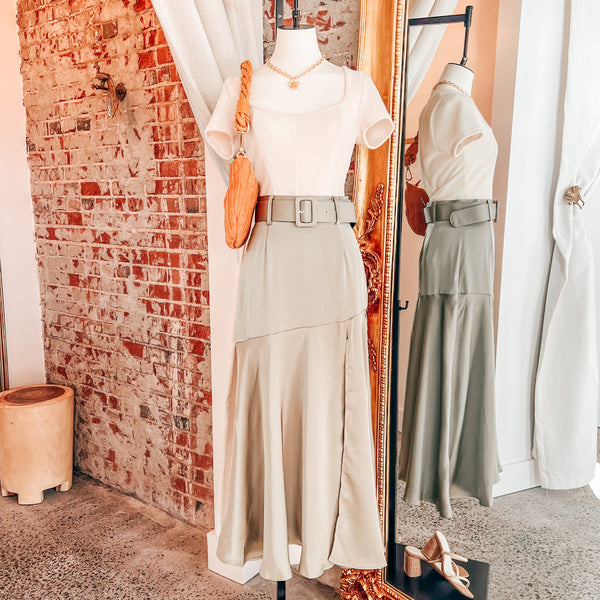 Marlee Side Slit Skirt