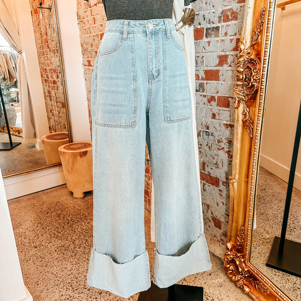 The Anne Wide Leg Jeans
