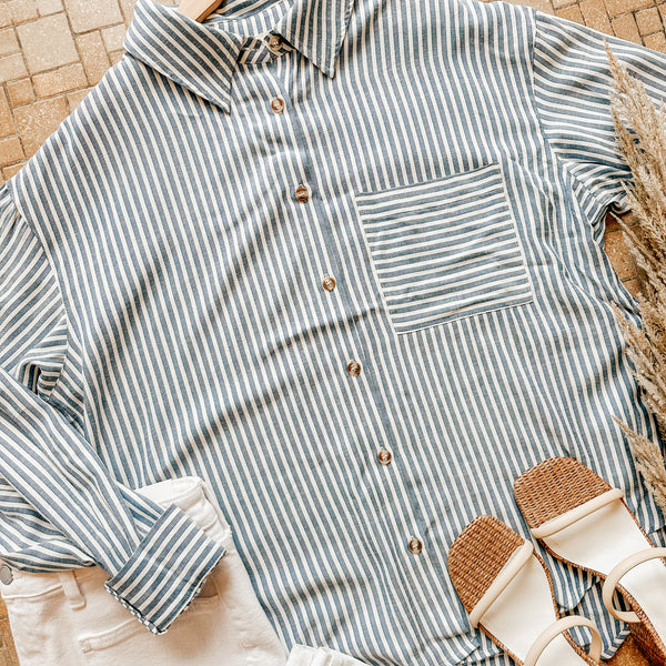 By The Coast Button Up