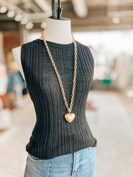 Golden Heart Necklace