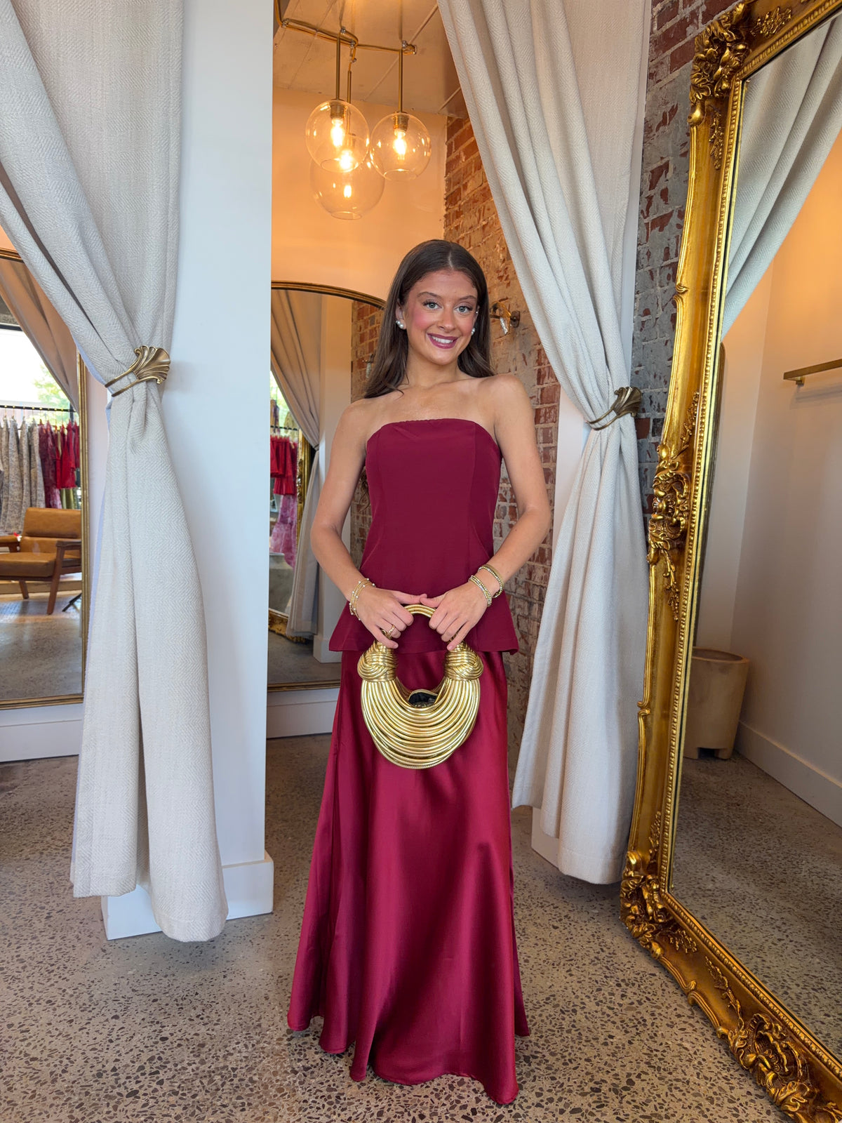 Sloane Satin Dress
