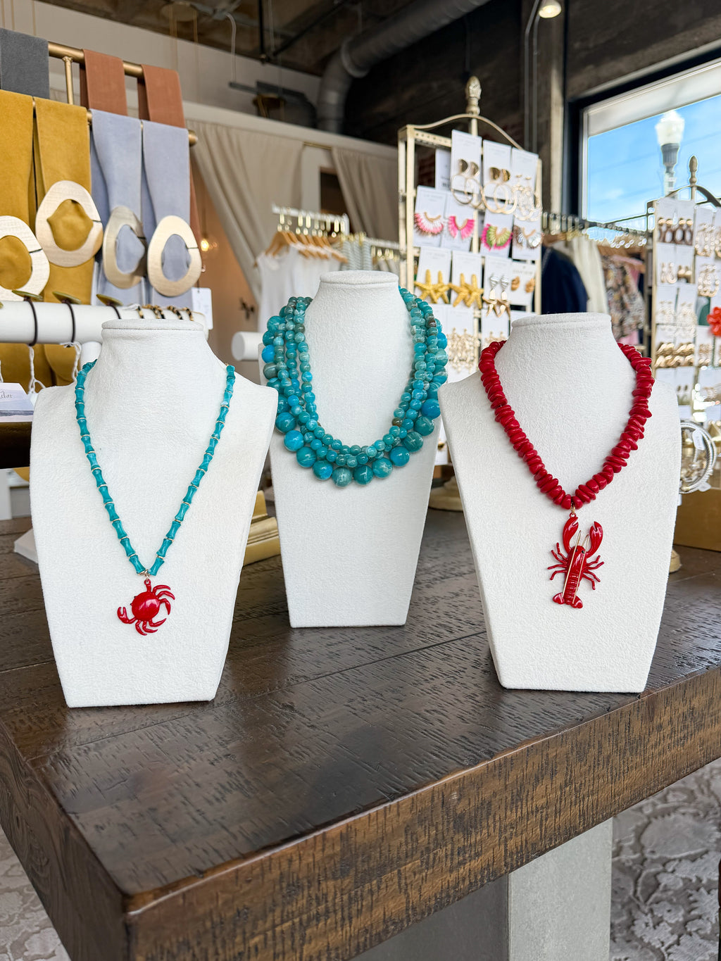 Aqua Treasure Necklace