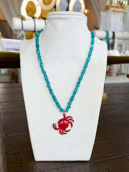 Atlantic Crab Necklace
