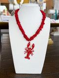 Red Lobster Necklace