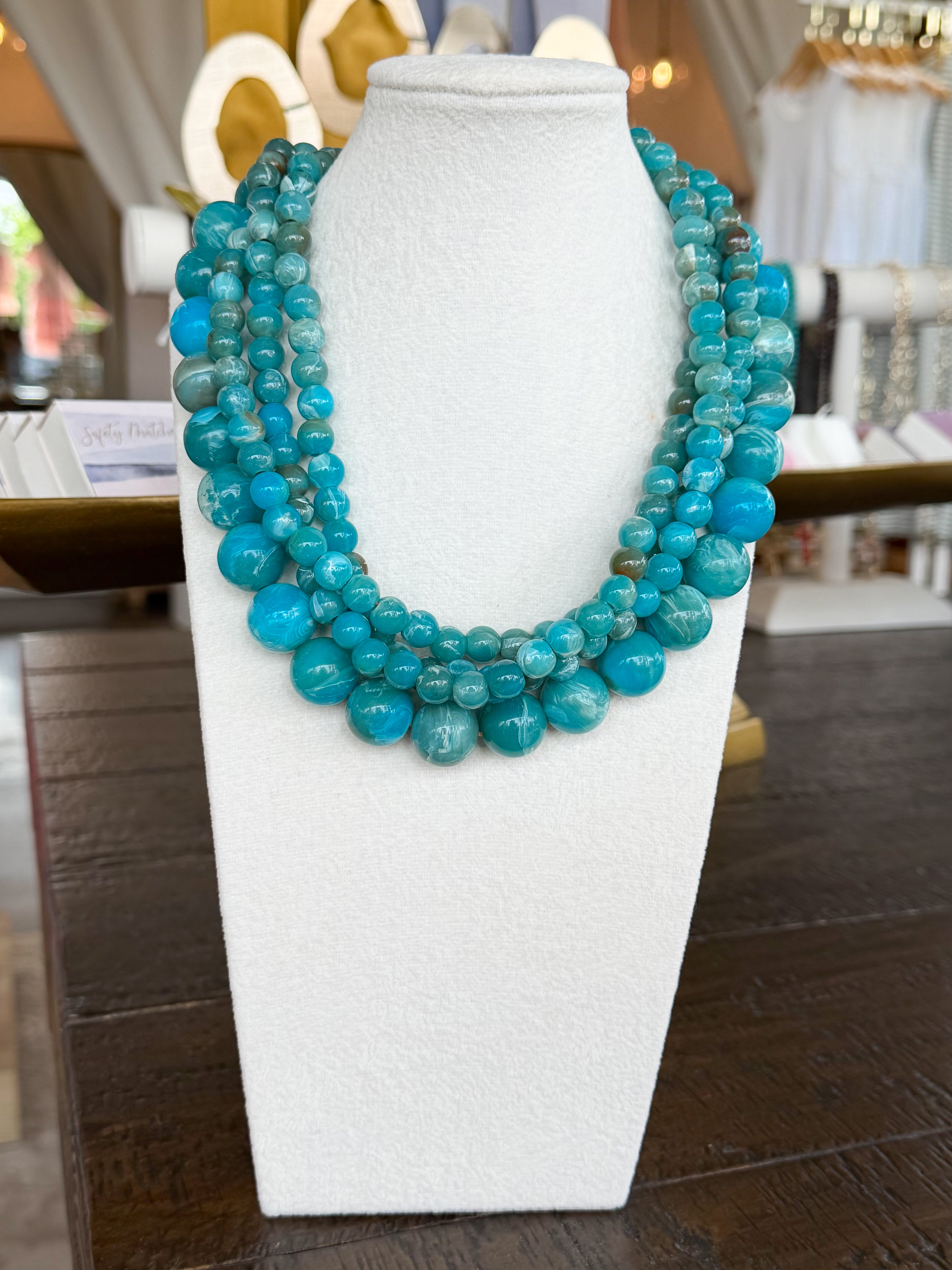 Aqua Treasure Necklace