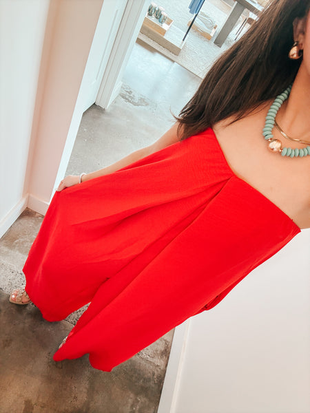 Raegan Red Jumpsuit