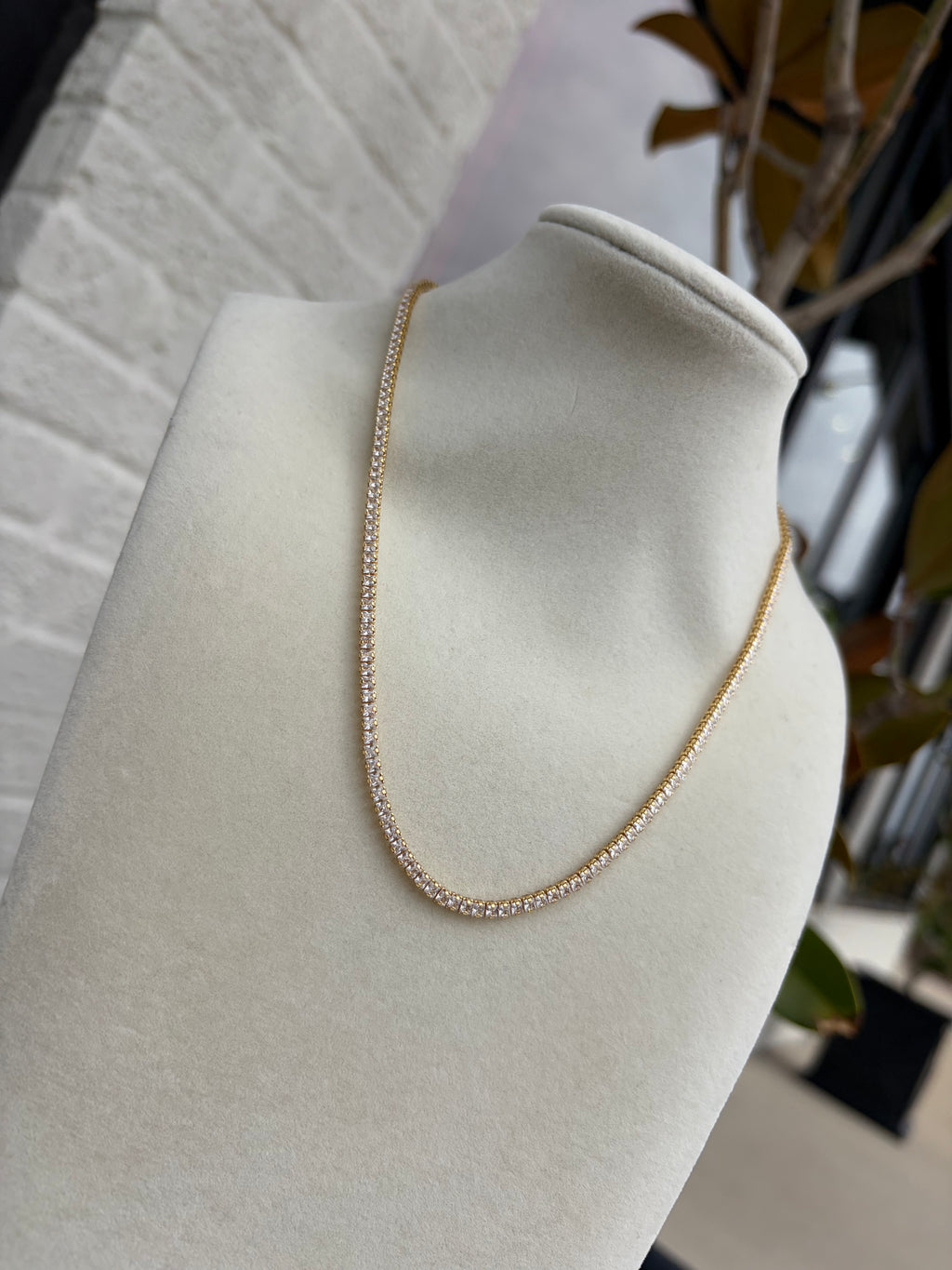 Sutton Tennis Necklace