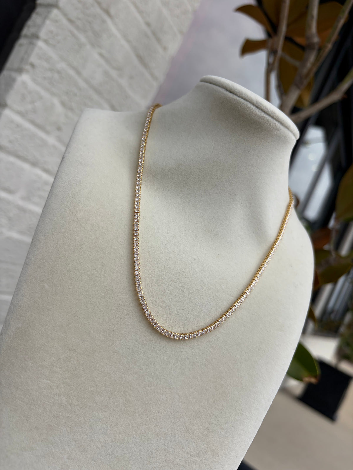 Sutton Tennis Necklace