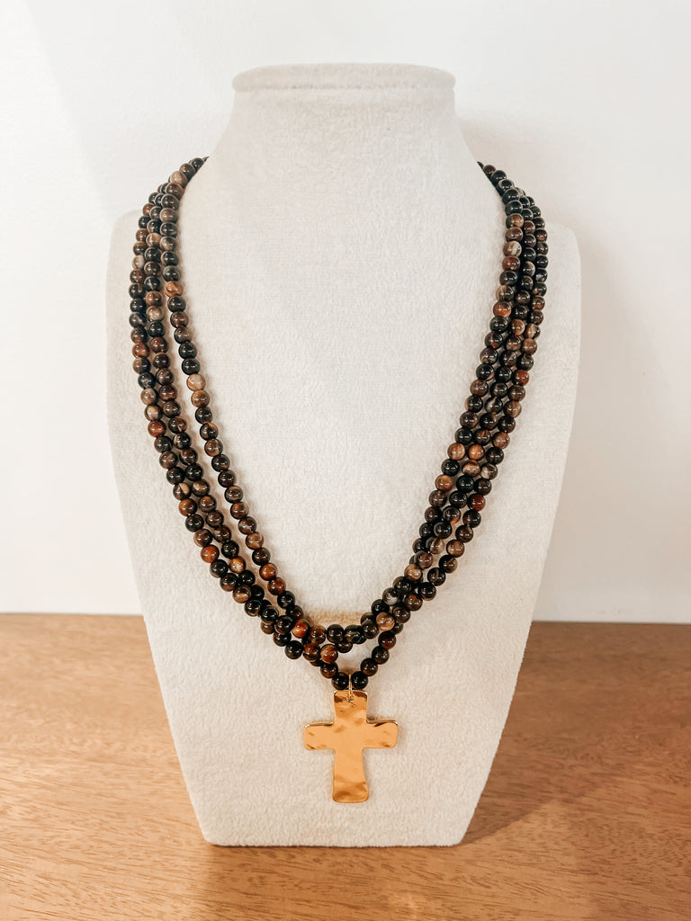 Golden Cross Necklace