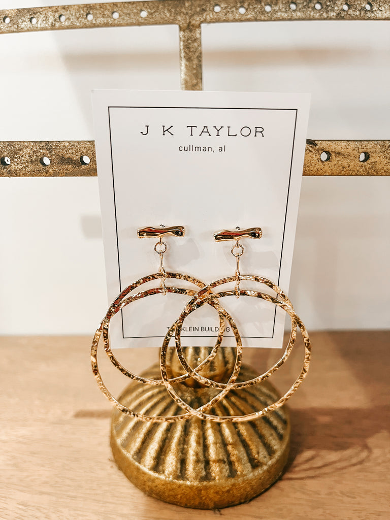 Golden Trinity Earrings